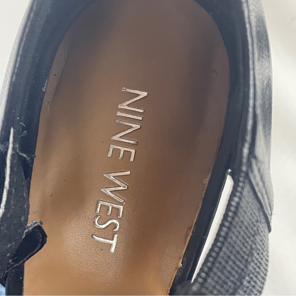 Nine West Black Strappy Heels - Picture 6 of 16